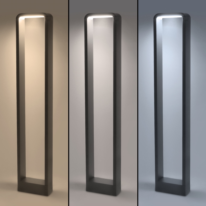 Brilagi - Candeeiro exterior LED BARI LED/7W/230V 3000/4000/6000K antracite IP54 80 cm