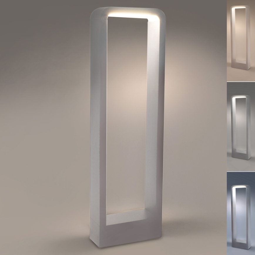 Brilagi - Candeeiro exterior LED BARI LED/7W/230V 3000/4000/6000K branco IP54 50 cm