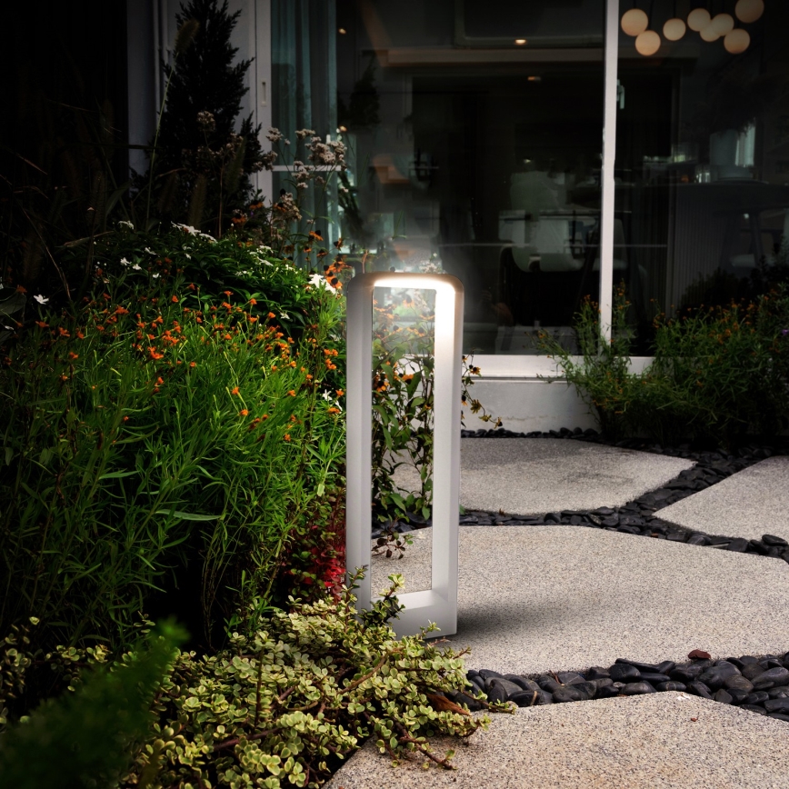 Brilagi - Candeeiro exterior LED BARI LED/7W/230V 3000/4000/6000K branco IP54 50 cm