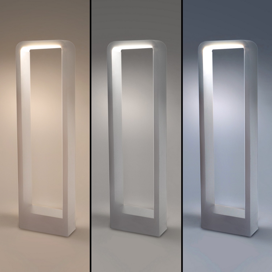 Brilagi - Candeeiro exterior LED BARI LED/7W/230V 3000/4000/6000K branco IP54 50 cm