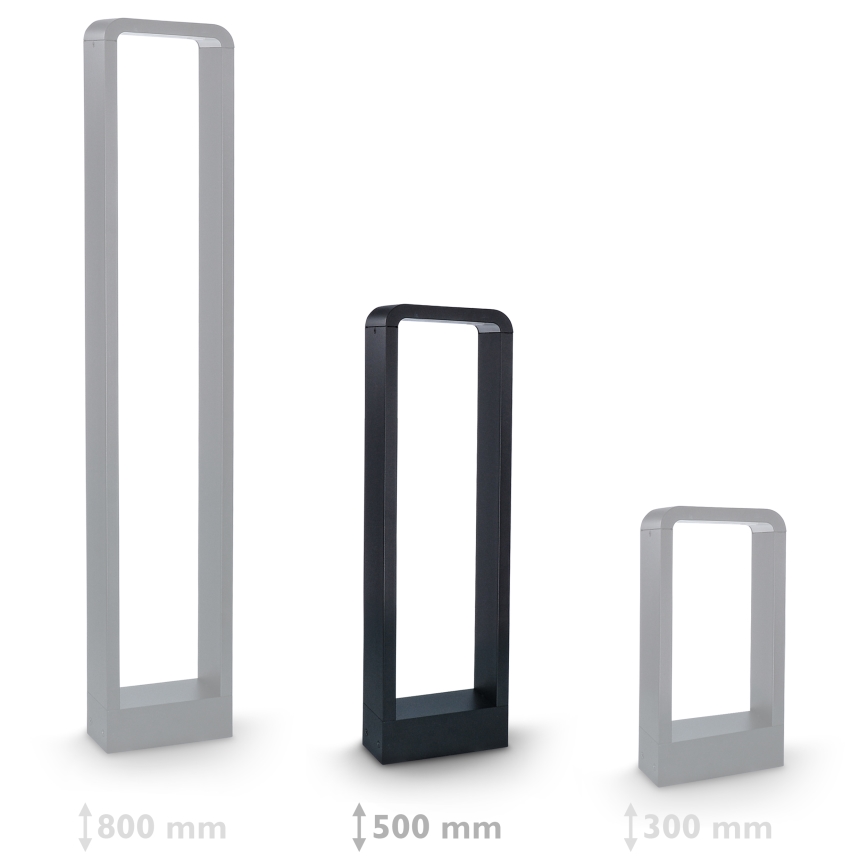 Brilagi - Candeeiro exterior LED BARI LED/7W/230V 3000/4000/6000K IP54 50 cm