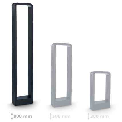 Brilagi - Candeeiro exterior LED BARI LED/7W/230V 3000/4000/6000K IP54 80 cm