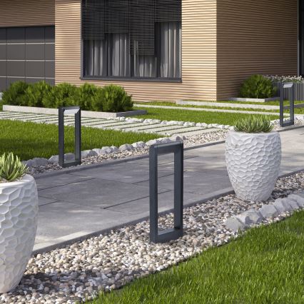 Brilagi - Candeeiro exterior LED CROTONE LED/7W/230V antracite IP54 50 cm