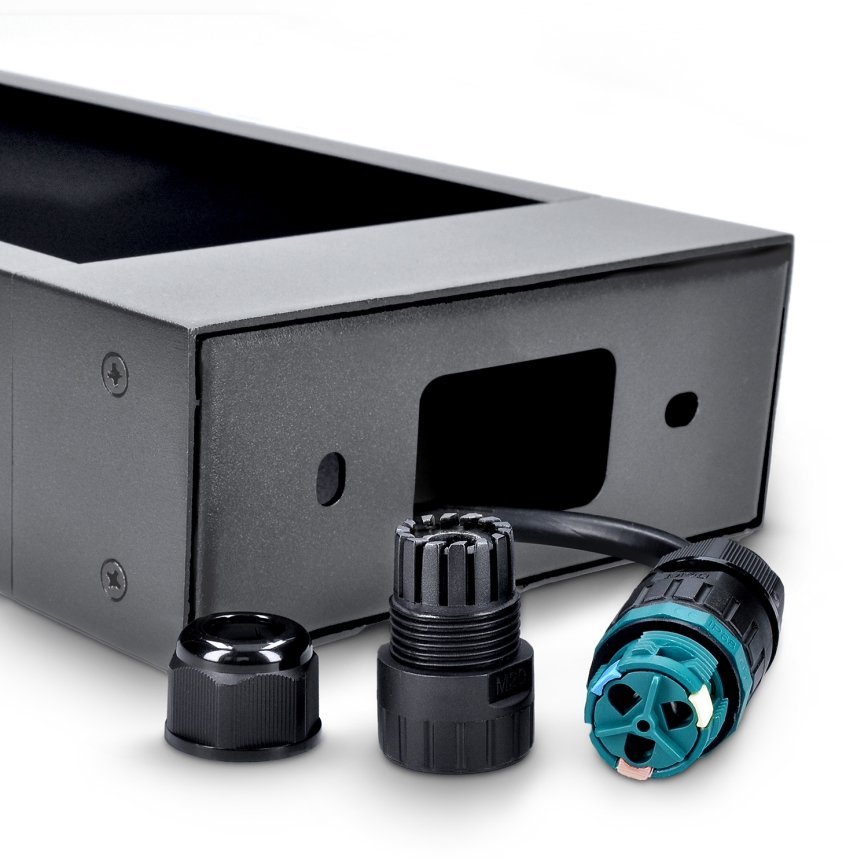 Brilagi - Candeeiro exterior LED CROTONE LED/7W/230V antracite IP54 50 cm