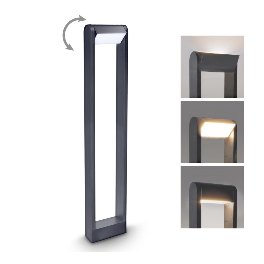 Brilagi - Candeeiro exterior LED CROTONE LED/7W/230V antracite IP54 80 cm