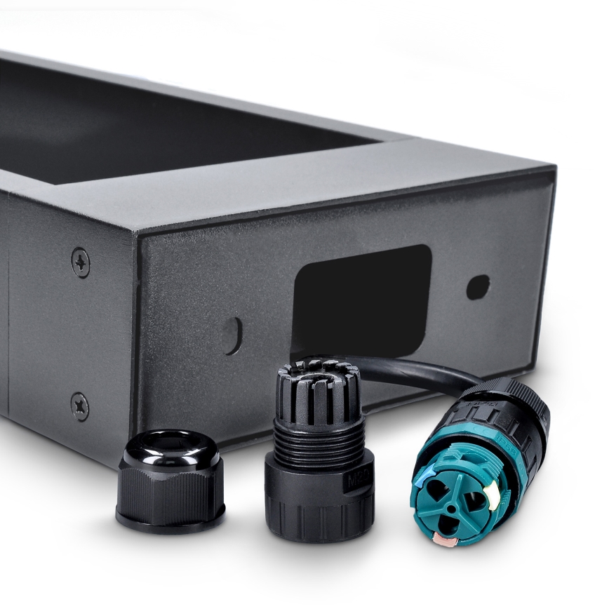 Brilagi - Candeeiro exterior LED CROTONE LED/7W/230V antracite IP54 80 cm