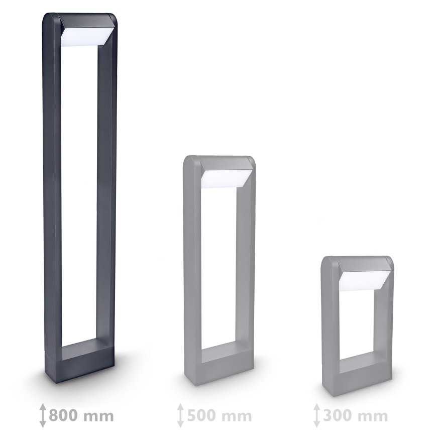 Brilagi - Candeeiro exterior LED CROTONE LED/7W/230V antracite IP54 80 cm