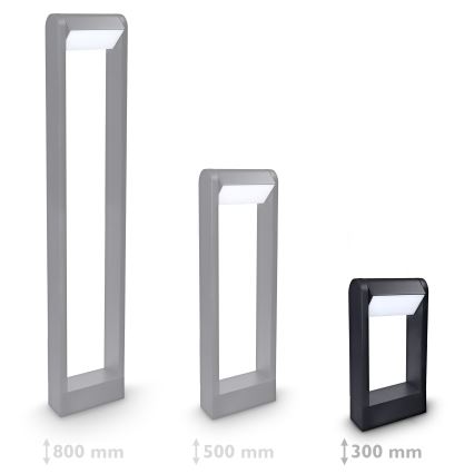 Brilagi - Candeeiro exterior LED CROTONE LED/7W/230V IP54 30 cm