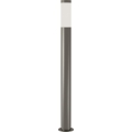 Brilagi - Candeeiro exterior LED dimerizável ELIA 1xE27/6W/230V 2700-6500K IP44 Wi-Fi 100 cm cromado mate