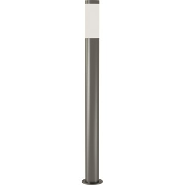 Brilagi - Candeeiro exterior LED dimerizável ELIA 1xE27/6W/230V 2700-6500K IP44 Wi-Fi 100 cm cromado mate