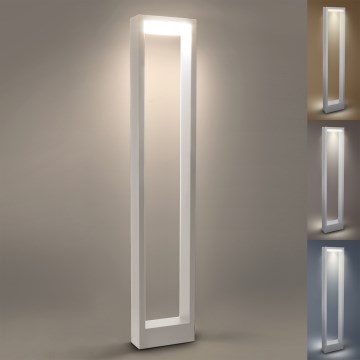 Brilagi - Candeeiro exterior LED RAGUSA LED/7W/230V 3000/4000/6000K branco IP54 80 cm