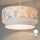 Brilagi - Candeeiro infantil LED suspenso por cabo BOBO 1xE27/60W/230V Ø 40 cm creme/azul/ursinhos