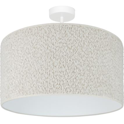 Brilagi - Candeeiro integrado BOUCLE ROLLER 1xE27/15W/230V diâmetro 45 cm creme