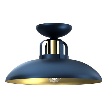 Brilagi - Candeeiro integrado FLAMENGO 1xE27/60W/230V azul