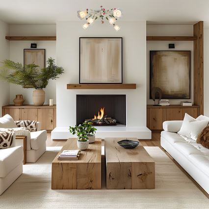 Brilagi - Candeeiro integrado FLORA 6xE14/60W/230V