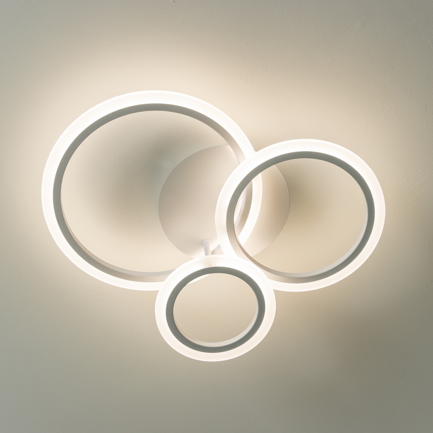 Brilagi - Candeeiro integrado LED com regulação ORBITS LED/40W/230V 3000-6500K branco + comando