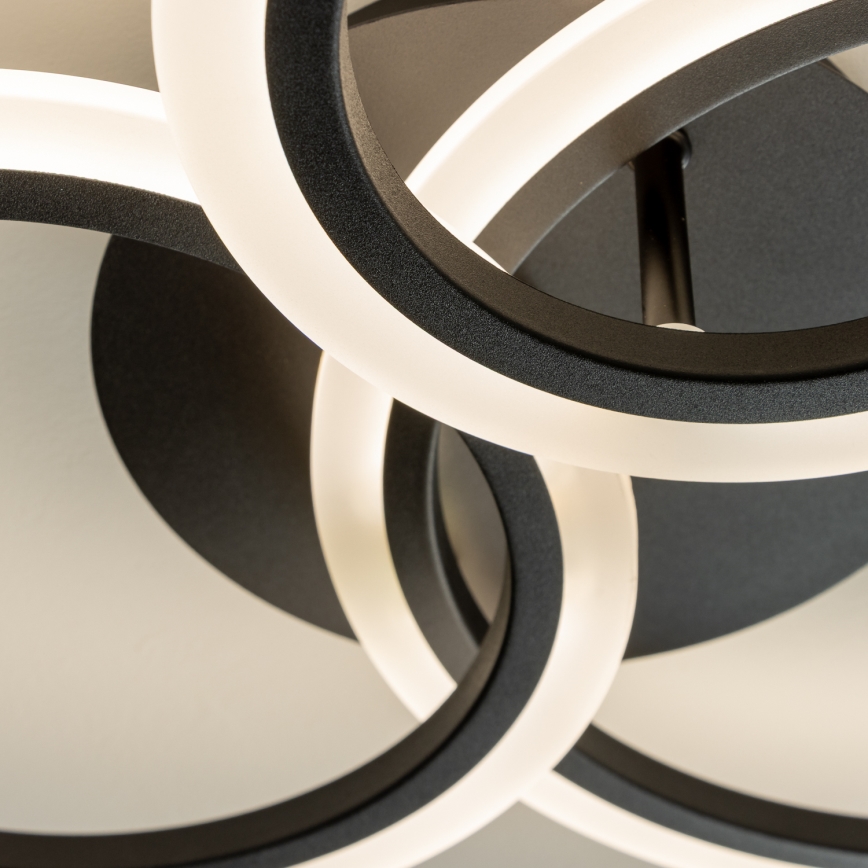 Brilagi - Candeeiro integrado LED com regulação ORBITS LED/40W/230V 3000-6500K preto + comando