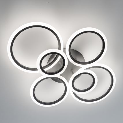 Brilagi - Candeeiro integrado LED com regulação ORBITS LED/85W/230V 3000-6500K antracite + comando