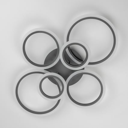 Brilagi - Candeeiro integrado LED com regulação ORBITS LED/85W/230V 3000-6500K antracite + comando