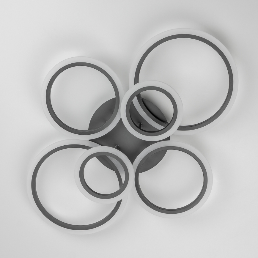 Brilagi - Candeeiro integrado LED com regulação ORBITS LED/85W/230V 3000-6500K antracite + comando