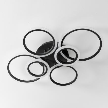 Brilagi - Candeeiro integrado LED com regulação ORBITS LED/85W/230V 3000-6500K preto + comando