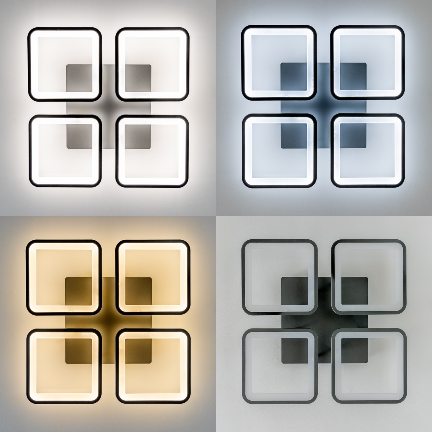 Brilagi - Candeeiro integrado LED com regulação SQUARED LED/85W/230V 3000-6500K + comando