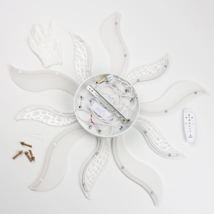 Brilagi - Candeeiro integrado LED com regulação TWIST LED/65W/230V 3000-6500K branco + comando