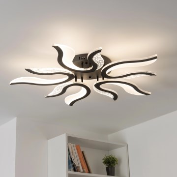 Brilagi - Candeeiro integrado LED com regulação TWIST LED/65W/230V 3000-6500K preto + comando