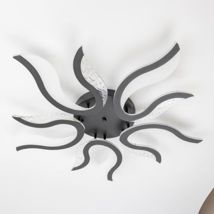 Brilagi - Candeeiro integrado LED com regulação TWIST LED/65W/230V 3000-6500K preto + comando