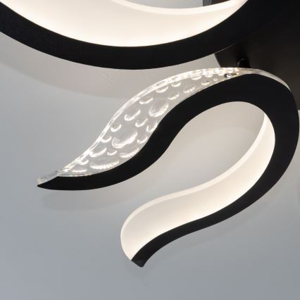 Brilagi - Candeeiro integrado LED com regulação TWIST LED/65W/230V 3000-6500K preto + comando