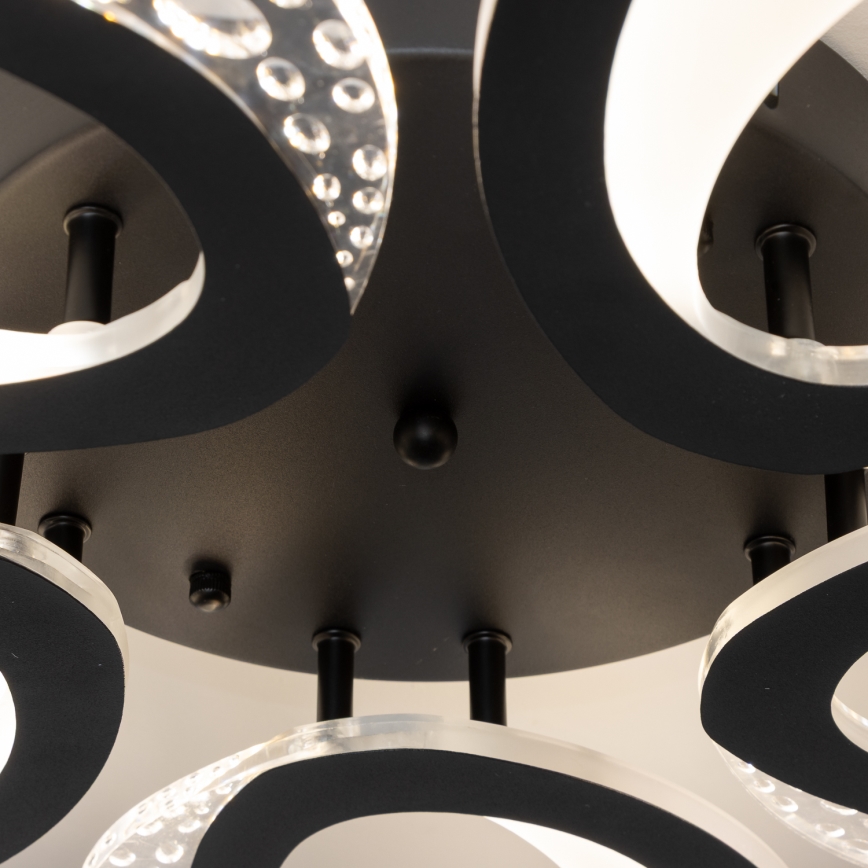 Brilagi - Candeeiro integrado LED com regulação TWIST LED/65W/230V 3000-6500K preto + comando