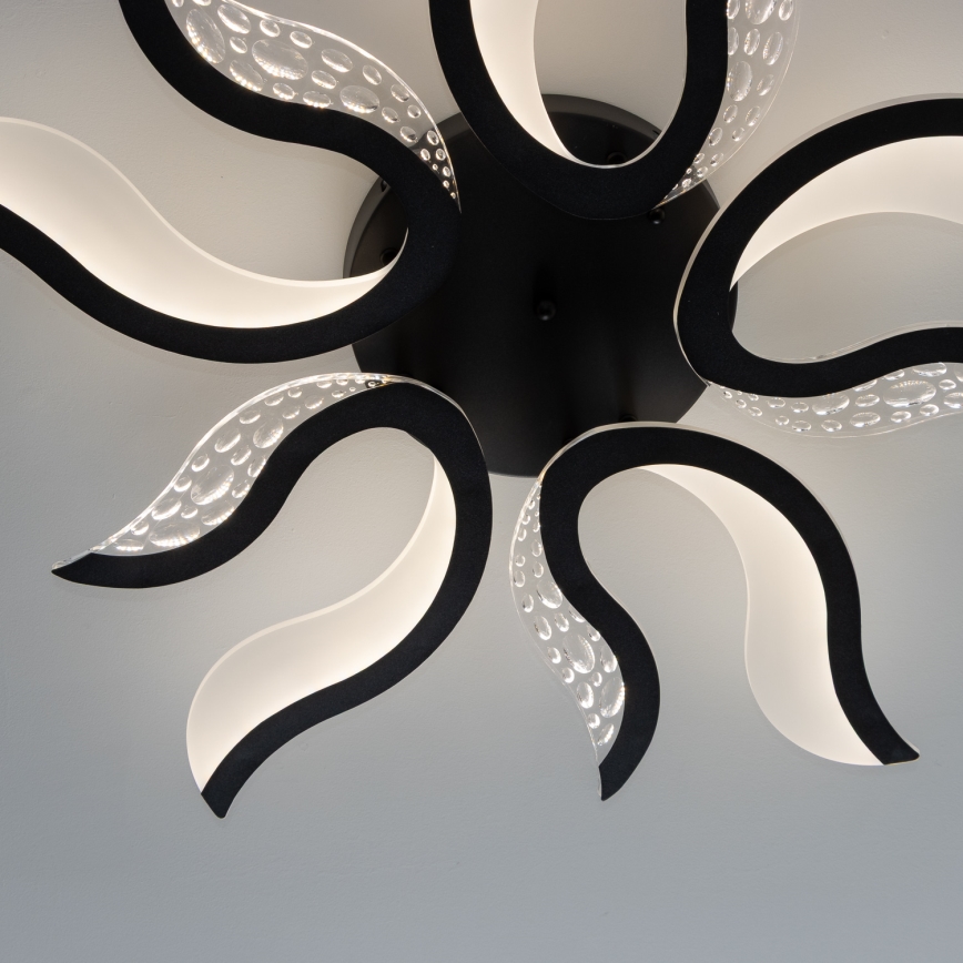 Brilagi - Candeeiro integrado LED com regulação TWIST LED/65W/230V 3000-6500K preto + comando