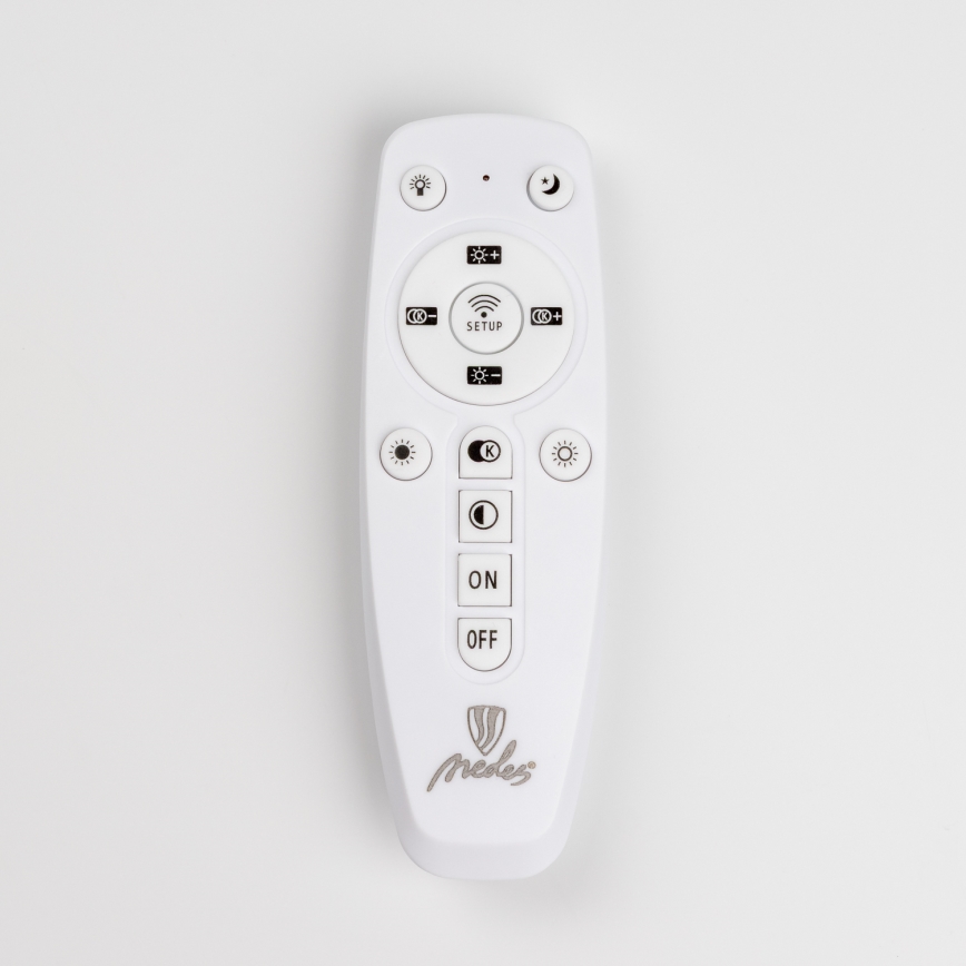 Brilagi - Candeeiro integrado LED com regulação TWIST LED/65W/230V 3000-6500K preto + comando