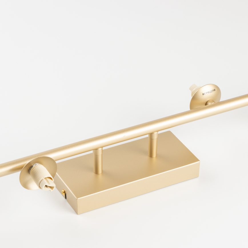 Brilagi - Candeeiro  integrado LED MILLA 4xG9/3W/230V dourado/fumado