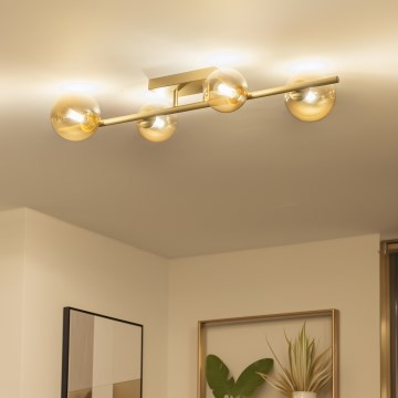 Brilagi - Candeeiro  integrado LED MILLA 4xG9/3W/230V dourado