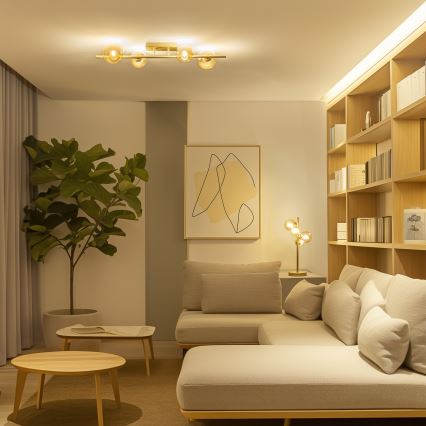 Brilagi - Candeeiro  integrado LED MILLA 4xG9/3W/230V dourado