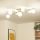 Brilagi - Candeeiro  integrado LED MILLA 7xG9/3W/230V dourado/branco