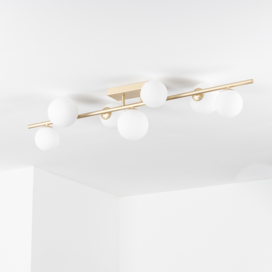 Brilagi - Candeeiro  integrado LED MILLA 7xG9/3W/230V dourado/branco