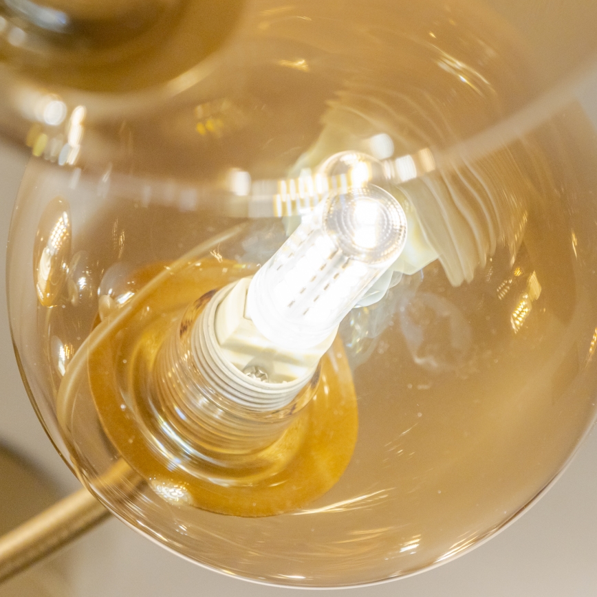 Brilagi - Candeeiro  integrado LED MISTEL 15xG9/3W/230V dourado