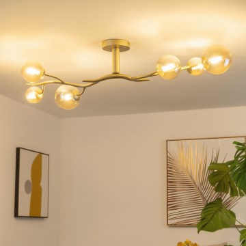 Brilagi - Candeeiro  integrado LED MISTEL 6xG9/3W/230V dourado