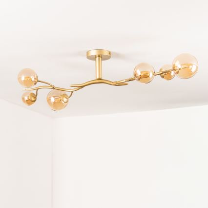 Brilagi - Candeeiro  integrado LED MISTEL 6xG9/3W/230V dourado