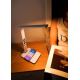 Brilagi - Candeeiro de mesa LED com regulação e carregamento sem fios REGINA LED/8,5W/230V branco