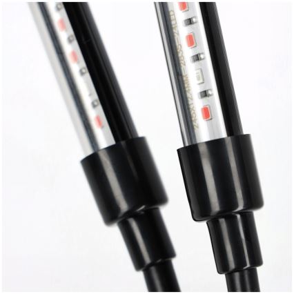 Brilagi - Candeeiro de mesa flexível regulável com clip para plantas VITABLOOM 3xLED/10W/230V preto