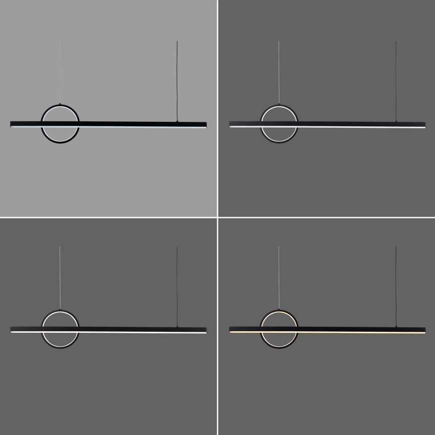 Brilagi - Lustre LED regulável em cabo NIVIO LED/20W/230V 3000-6000K + comando à distância