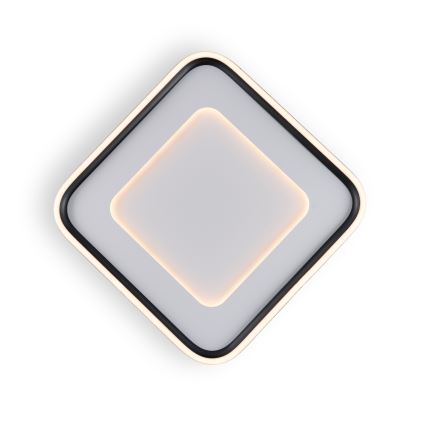 Brilagi - Candeeiro de teto LED dimerizável TRIVARO LED/88W/230V 3000-6000K 40x40 cm + comando remoto