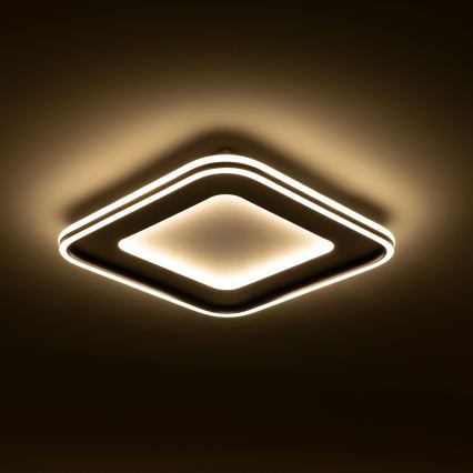 Brilagi - Candeeiro de teto LED dimerizável TRIVARO LED/88W/230V 3000-6000K 40x40 cm + comando remoto