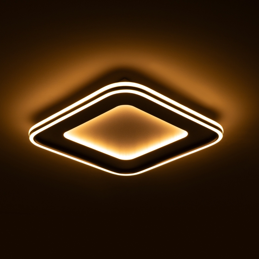 Brilagi - Candeeiro de teto LED dimerizável TRIVARO LED/88W/230V 3000-6000K 40x40 cm + comando remoto