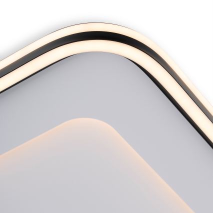 Brilagi - Candeeiro de teto LED dimerizável TRIVARO LED/88W/230V 3000-6000K 40x40 cm + comando remoto