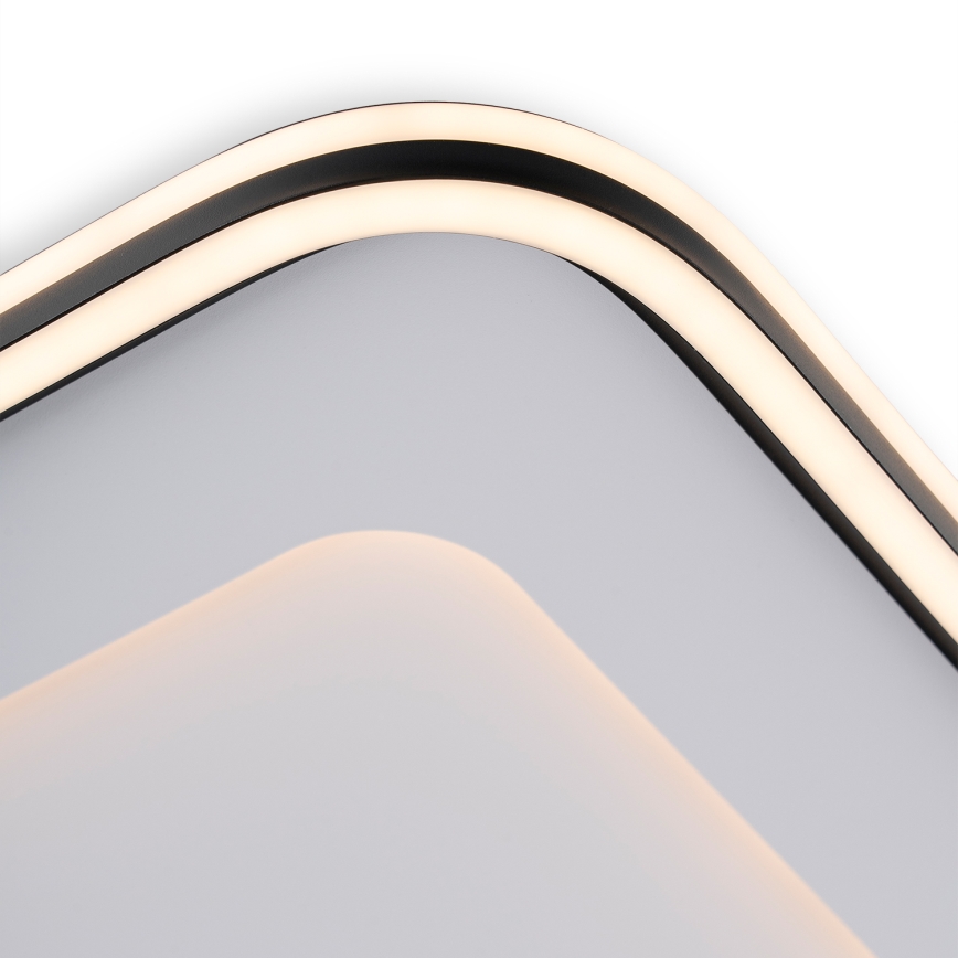 Brilagi - Candeeiro de teto LED dimerizável TRIVARO LED/88W/230V 3000-6000K 40x40 cm + comando remoto