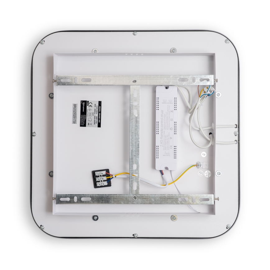 Brilagi - Candeeiro de teto LED dimerizável TRIVARO LED/88W/230V 3000-6000K 40x40 cm + comando remoto